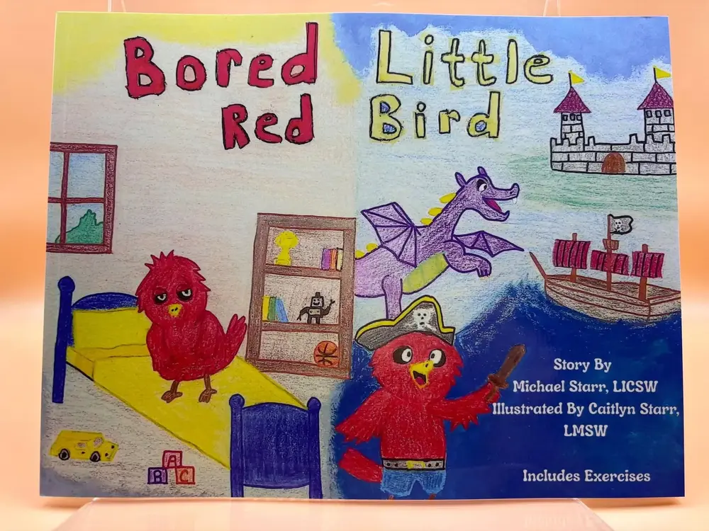 Bored Little Red Bird real illustrated cover